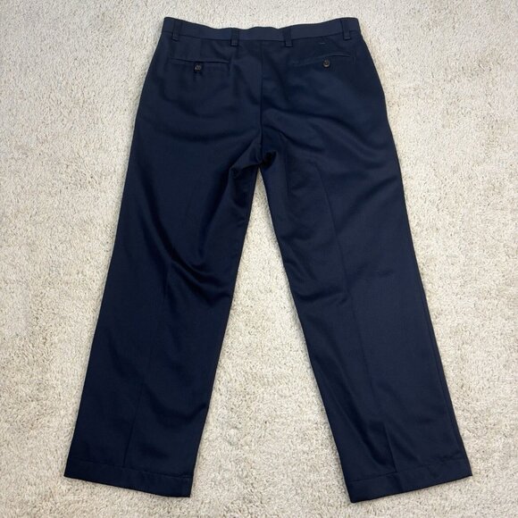 DOCKERS Men's Chino Pants 36X30 Navy Blue Chinos D2 Cotton Straight Leg - Picture 3 of 8